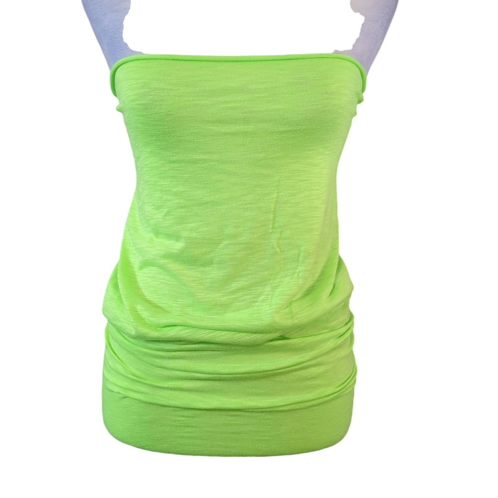 Mini dress for Beach Rubber ducky size S color green